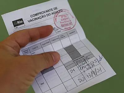 Comprovante de vacinação agora pode ser acessado off-line