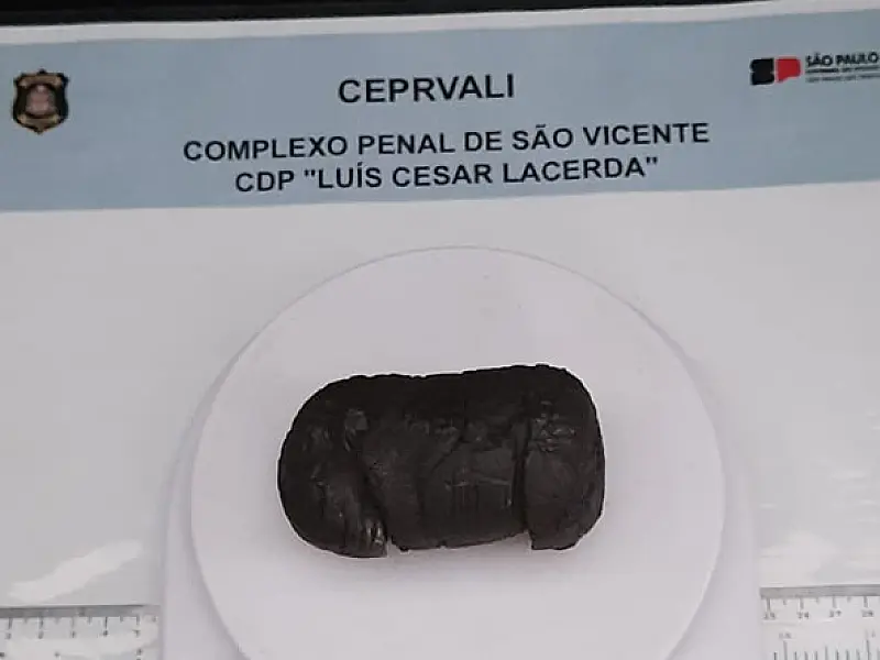 CDP de São Vicente apreende droga sintética com companheira de preso em dia de visita
