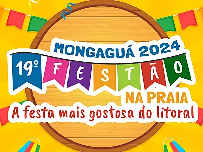 Festão na Praia de Mongaguá é anunciado para iniciar em 12 de julho