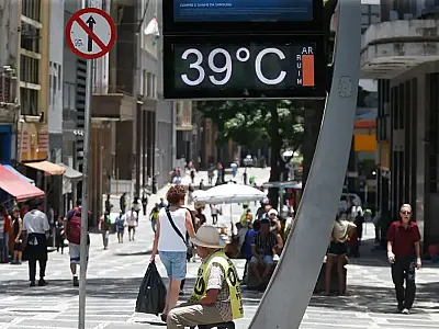 Janeiro teve temperatura mínima mais alta já registrada para o mês em São Paulo