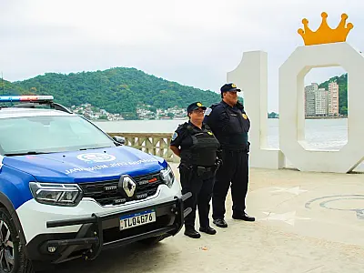 Homem é preso em flagrante por agredir ex-companheira e roubar celular em São Vicente