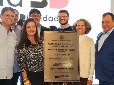 Governo de SP entrega novo prédio da Fábrica de Cultura de Iguape focado em audiovisual