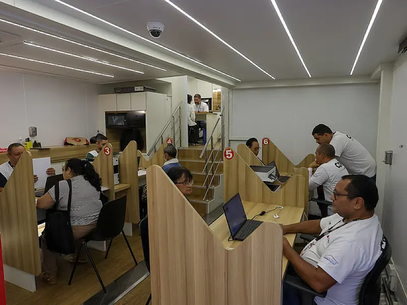 CDHU móvel leva atendimento presencial para mutuários de Itanhaém
