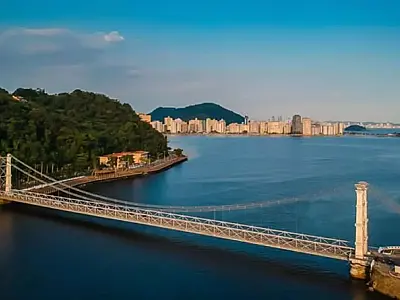 Obras na ciclovia da Av Tupiniquins interditam trânsito na Ponte Pênsil parcialmente