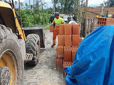 DOA de Bertioga realiza demolição e apreensão de materiais de construção em áreas de preservação