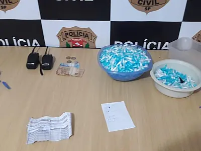 Homem responsável pelo tráfico de drogas é preso em Registro