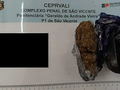 Polícia Penal de São Vicente impede entrada de droga no cárcere