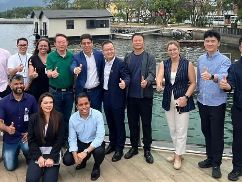 Comitiva chinesa visita Cubatão e conhece projetos de urbanismo e proteção ambiental
