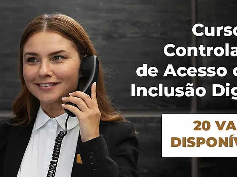 São Vicente abre vagas para Curso de Controlador de Acesso com Inclusão Digital