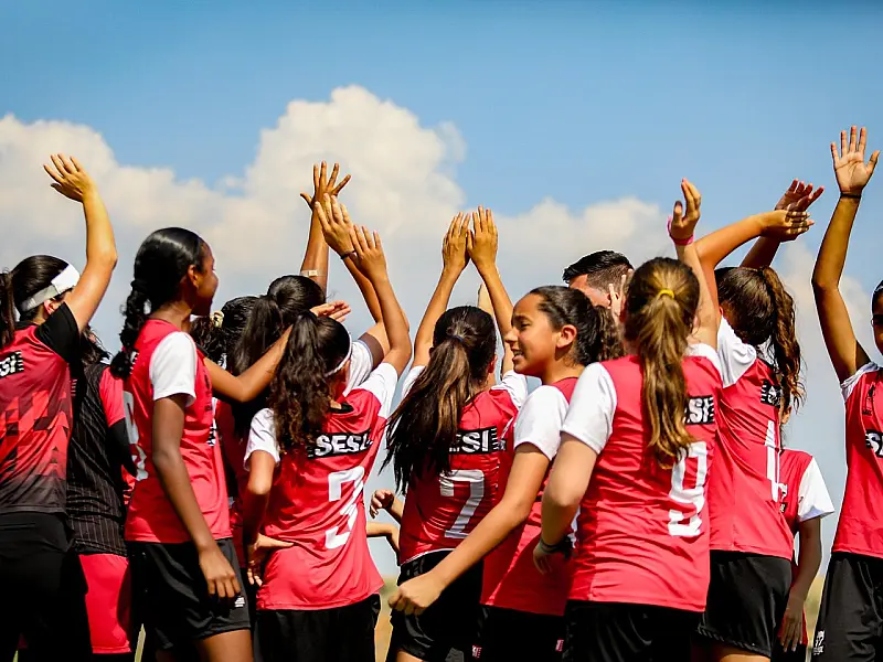 Futebol feminino cresce no Sesi-SP e se expande para mais duas cidades