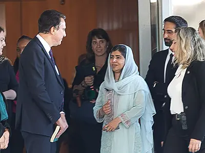 Em Brasília, na quinta-feira, Malala  Yousafzai defende educação mais inclusiva