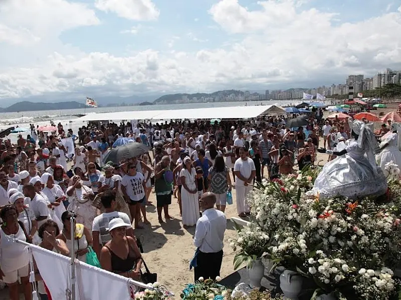 23ª Festa de Iemanjá acontece neste domingo na Ponta da Praia