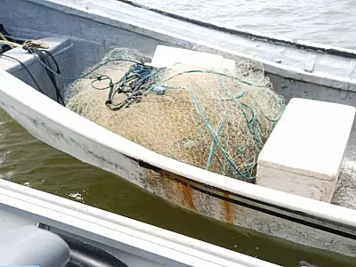 Polícia flagra pesca irregular e multas somam R$ 10 mil