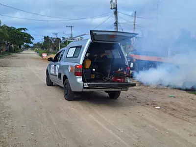 Confira o roteiro do carro do fumacê nesta semana em Bertioga