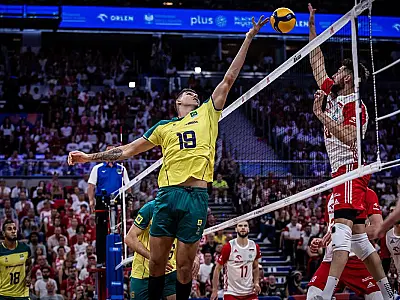 Vôlei: Brasil cai para anfitriã Polônia nas quartas e dá adeus à Liga