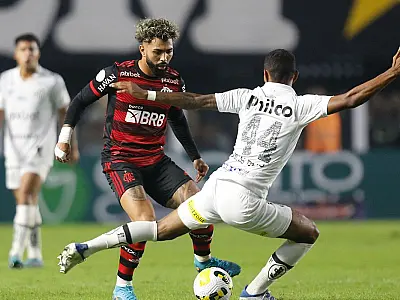 Em clima de Libertadores, Flamengo encara Santos pelo Brasileirão