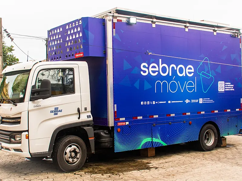 Sebrae Móvel abre festividades do aniversário de São Vicente com atendimento gratuito a empreendedor