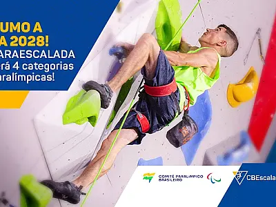 Categorias da Paraescalada são confirmadas para os Jogos Paralímpicos de Los Angeles 2028