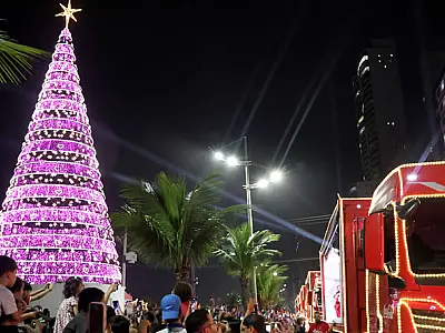 Praia Grande/SP entra no clima do Natal com mais de 400 decorações pela Cidade