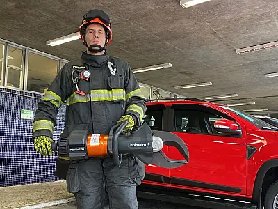 Corpo de Bombeiros recebem novos equipamentos para salvar vidas em Cubatão