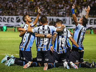 Copa do Brasil: Grêmio supera ABC por 2 a 0 no Frasqueirão
