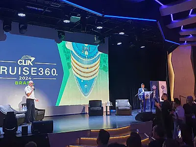 Turismo em Santos é divulgado em evento sobre cruzeiros marítimos