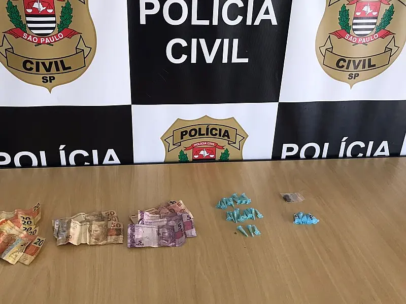 Polícia Civil prende em flagrante suspeito de tráfico de drogas