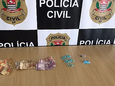 Polícia Civil prende em flagrante suspeito de tráfico de drogas