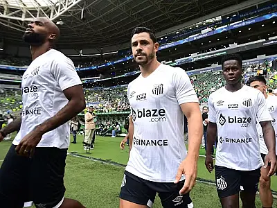 Giuliano tem lesão na panturrilha e é desfalque no Santos