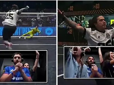 Whindersson Nunes marca seu primeiro gol pelo FC Real Elite na Kings Cup Brasil