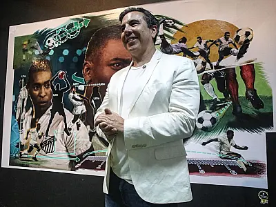 Santos FC recebe visita de Cônsul-Geral dos Estados Unidos em São Paulo na Vila Belmiro