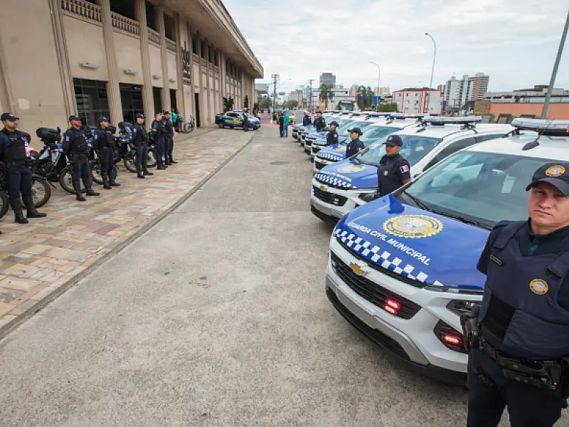 Guarda Civil Municipal de PG passa a contar com 36 novas viaturas