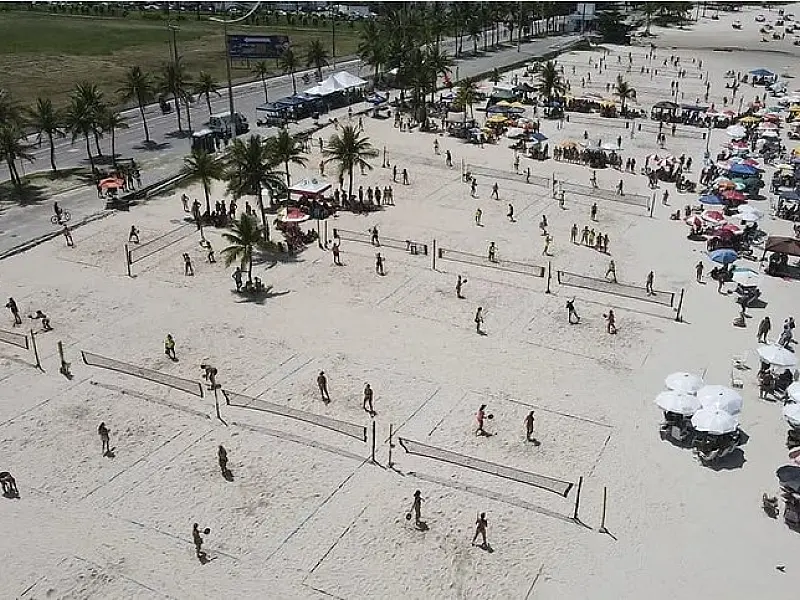 Guarujá recebe 2° Circuito Paulista de Beach Tennis a partir desta sexta-feira (1)