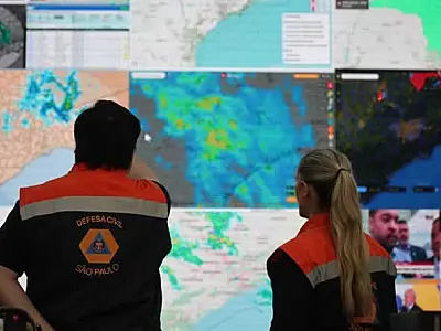 Defesa Civil de SP emite alerta e instala gabinete de crise a partir de quinta (24)