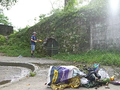Fonte dos Escravos, na Vila São Jorge recebe serviço de zeladoria e revitalização