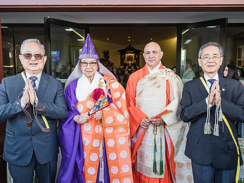 Budismo Primordial inaugura maior Catedral Budista da América Latina, reunindo mais de 1500 pessoas