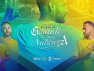 Neymar Jr por um dia: exposição na Mercado Livre Arena Pacaembu tem ações no campo