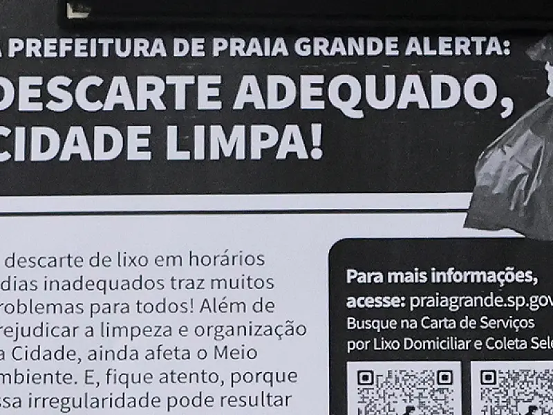 Secretaria de Urbanismo de Praia Grande/SP realiza fiscalização em comércios do Boqueirão