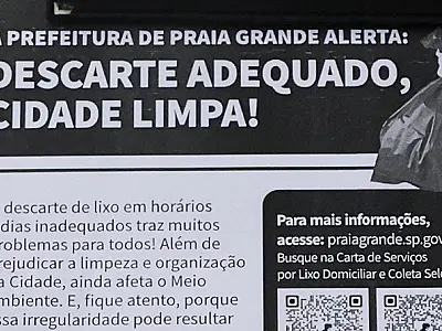 Secretaria de Urbanismo de Praia Grande/SP realiza fiscalização em comércios do Boqueirão