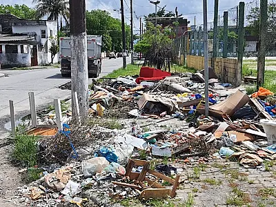 Ação da Prefeitura de São Vicente retira 378 toneladas de resíduos das ruas de São Vicente