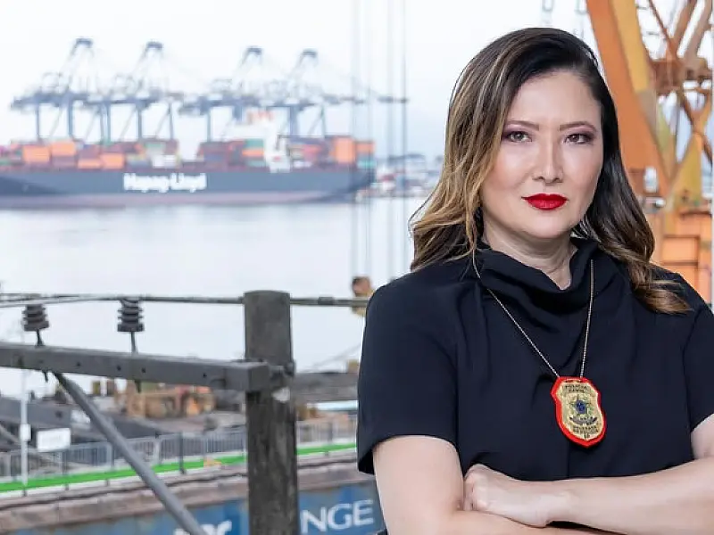 Raquel Gallinati está de saída da Secretaria de Segurança de Santos