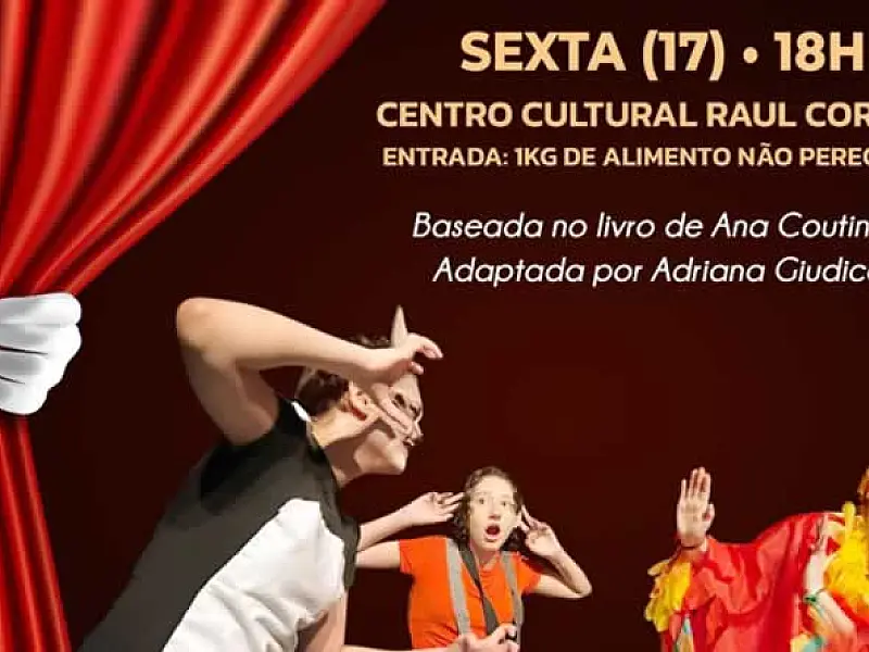 Mongaguá promove peças teatrais gratuitas para todas as idades nesta sexta (17)