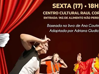 Mongaguá promove peças teatrais gratuitas para todas as idades nesta sexta (17)