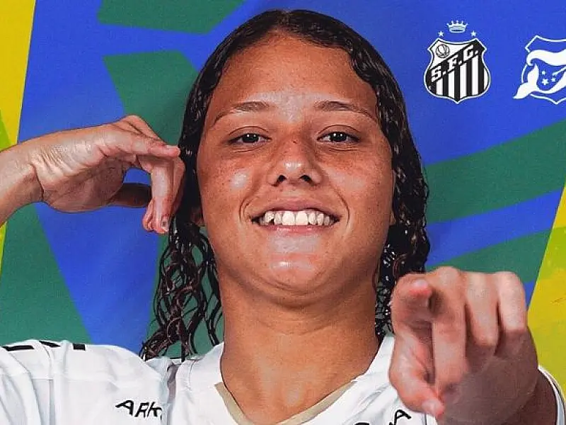 Menina da Vila Evelin Bonifácio recebe primeira convocação para a Seleção Brasileira aos 18 anos