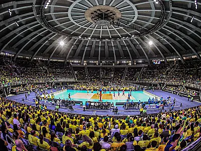 Brasil inova no vôlei com leilão social inédito das sacadas iniciais da VNL 2025