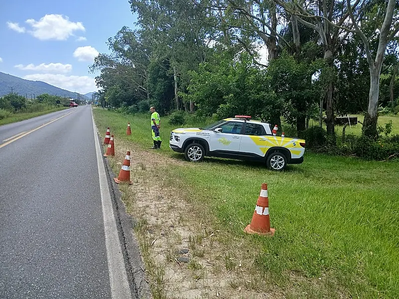 DER-SP interdita trecho da SP-165 no Vale do Ribeira para recuperação de ponte