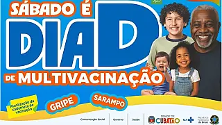Cubatão realiza Dia D da Campanha Multivacinação neste sábado (22)