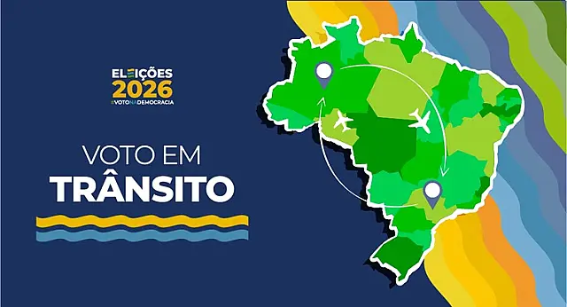 Eleições 2026: prazo para pedir voto em trânsito termina em 20 de agosto