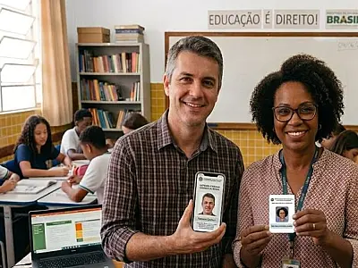 Carteira Nacional Docente fortalece valorização dos professores e amplia acesso a benefícios