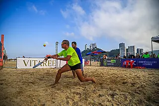 7ª etapa do Circuito Litoral Itararé leva beach tennis à praia em São Vicente
